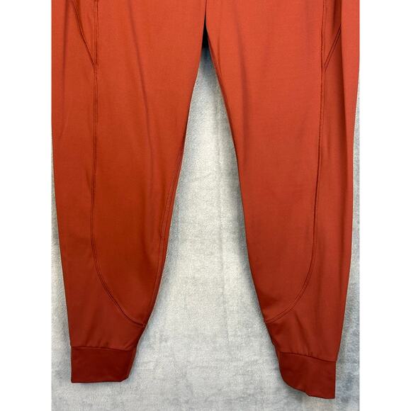 Athleta Pants Womens Extra Small Brown Distance Jogger Pockets Stretch Workout - Picture 3 of 14